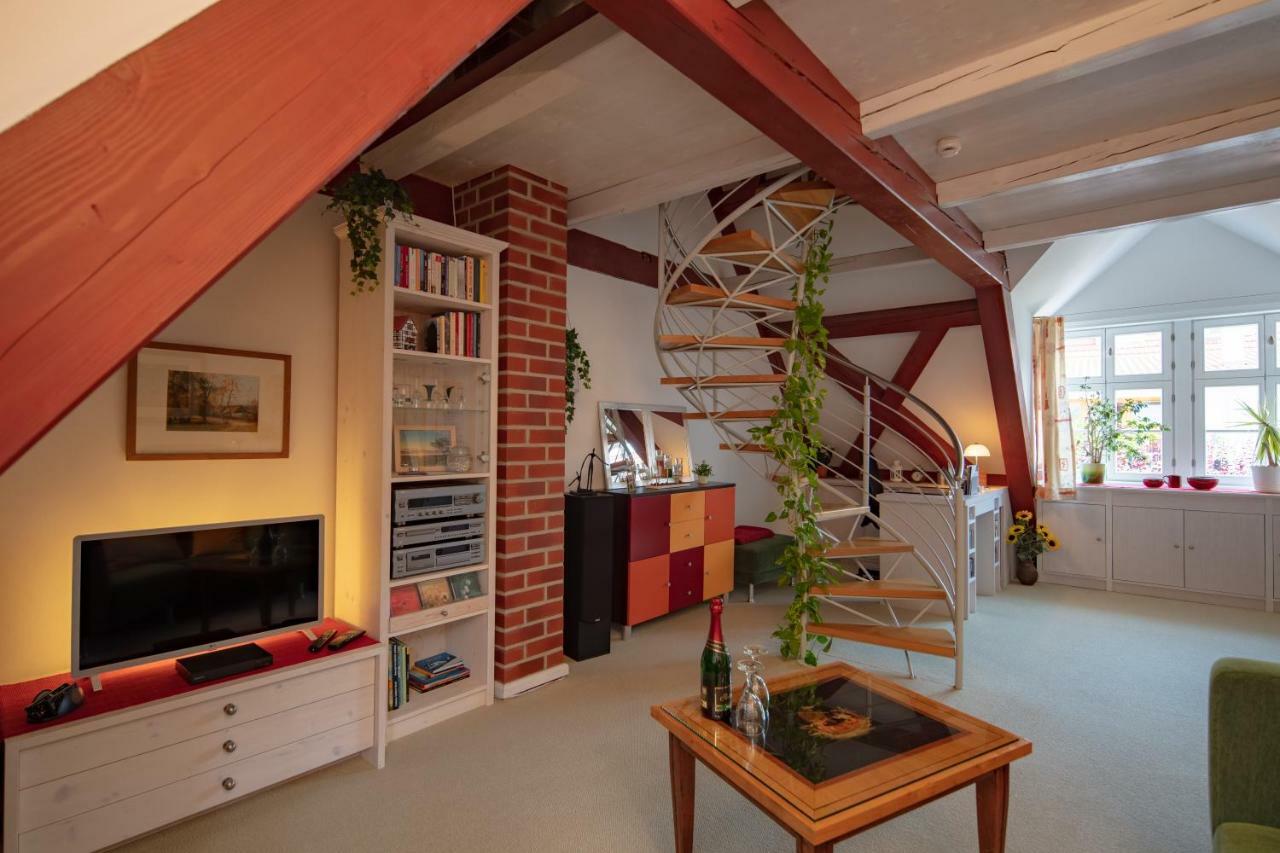 Gäste-Maisonette Martinus Erfurt Exteriör bild